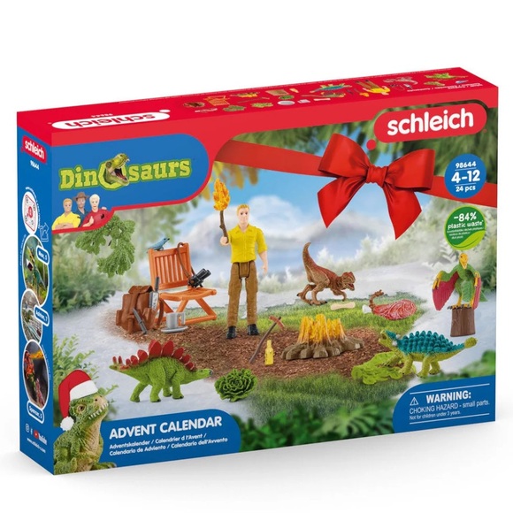 Schleich DINOSAURS 24-day Advent Calendar, NWT - Picture 1 of 8